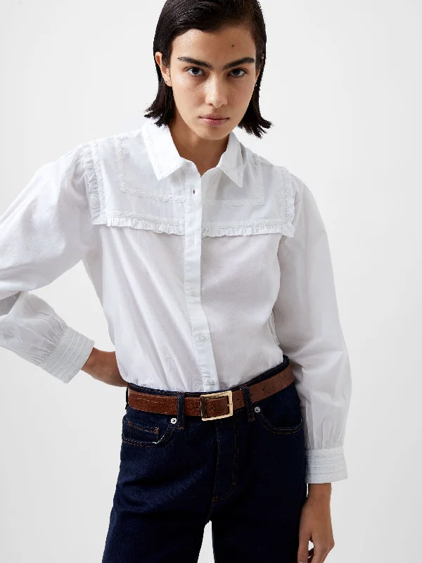 Amelie Cambric Embroidered Shirt