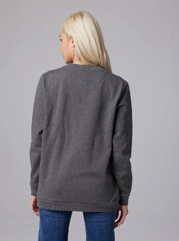 Equity Unisex Pullover - Heather Grey