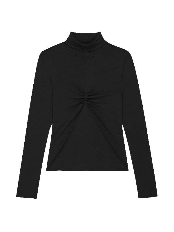 Eris Turtleneck - Jet Black