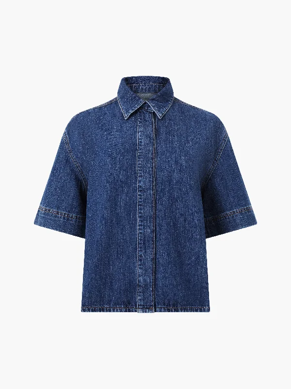 Finley Denim Short Sleeve Shirt