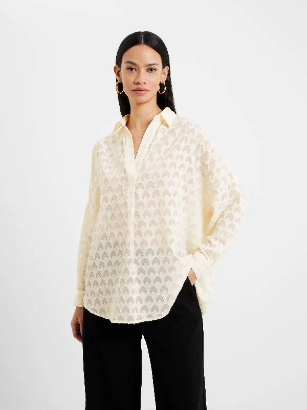 Geo Burn-Out Popover Shirt