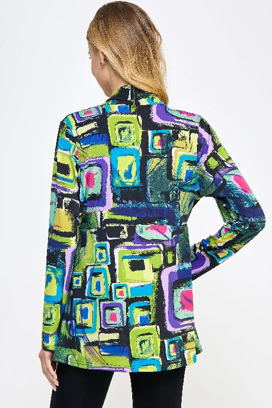 Mid-cut Jacket Long Sleeve Print-4028HT-LRP1-W400