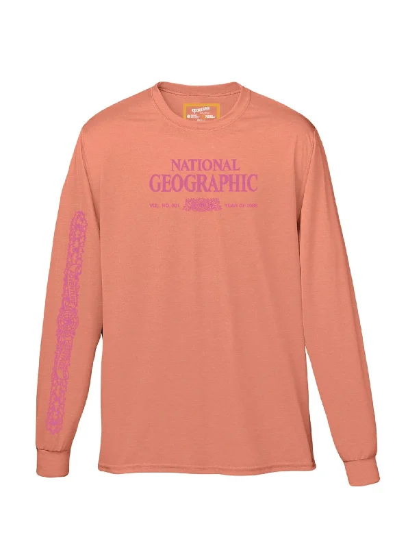 National Geographic x Parks Project Legacy Puffy Print Long Sleeve - Terracotta