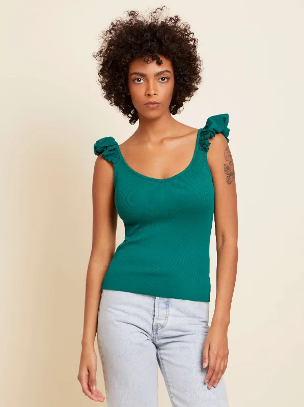 Celeste Tank - Emerald