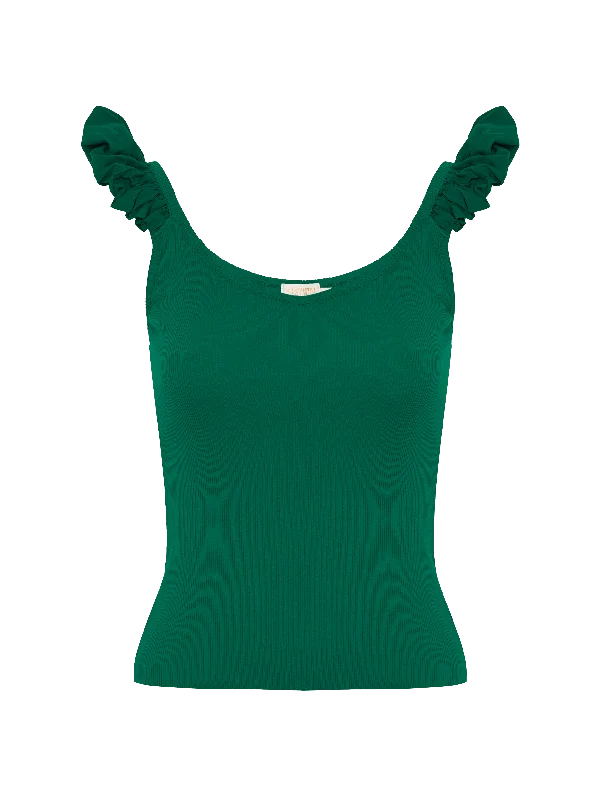 Celeste Tank - Emerald