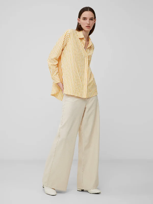 Thick Stripe Relaxed Shirt