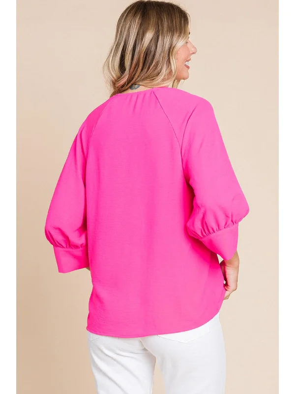 Peasant Sleeves Blouse