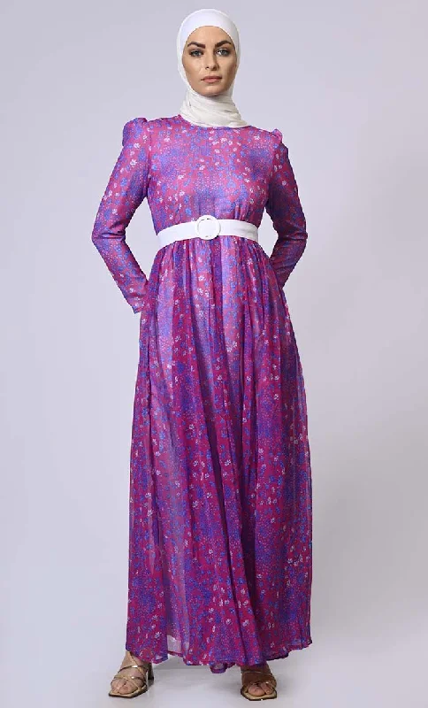 Women's Printed Abaya