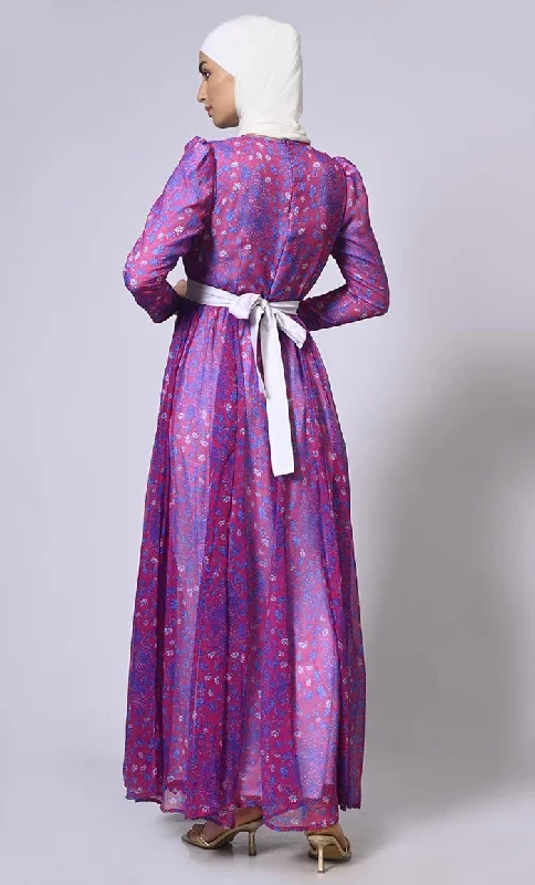 Women's Printed Abaya