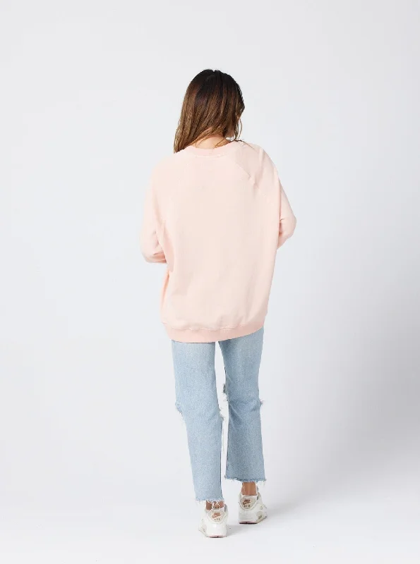 Women's Raglan Sweatshirt - Dusty Rose