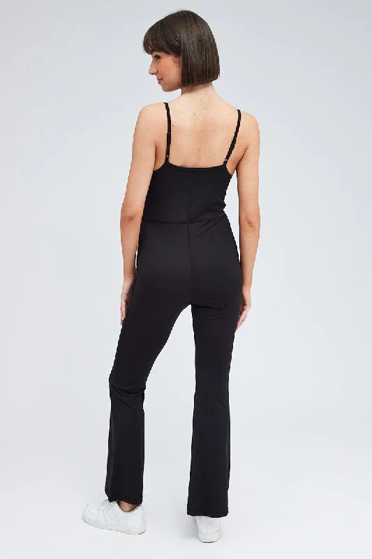 Black Romper Activewear