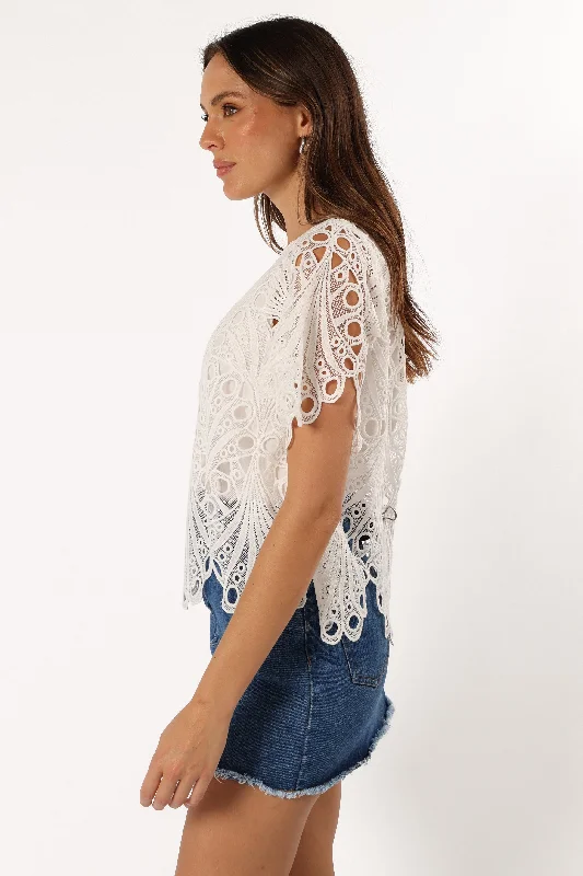 Sabina Top - White