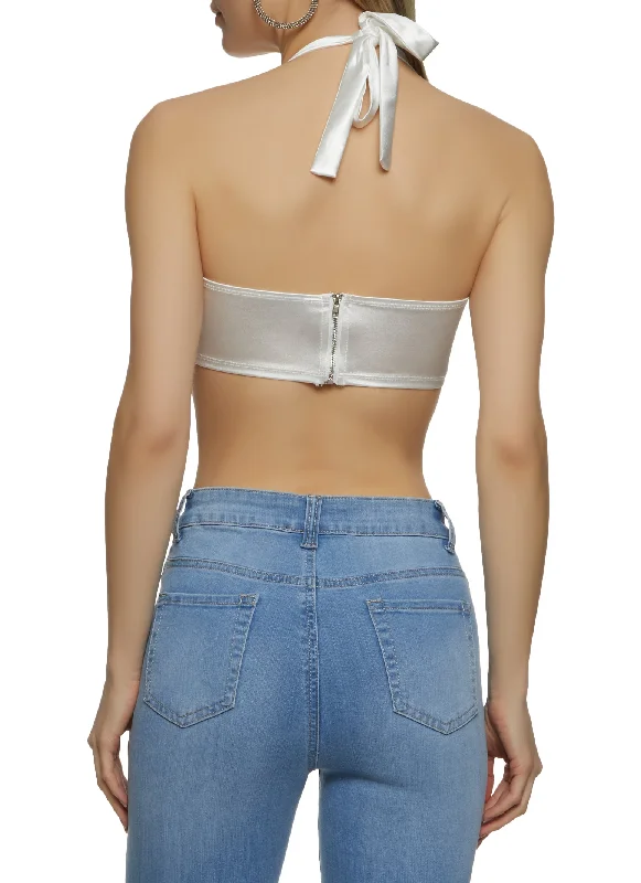 Halter Bustier Top